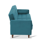 Bennet Sleeper Sofa (Teal Velvet)