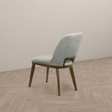 Blaken Light Grey Fabric Dining Chair (Set Of 2)