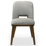 Blaken Light Grey Fabric Dining Chair (Set Of 2)