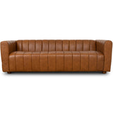 Clara Sofa (Cognac Leather)