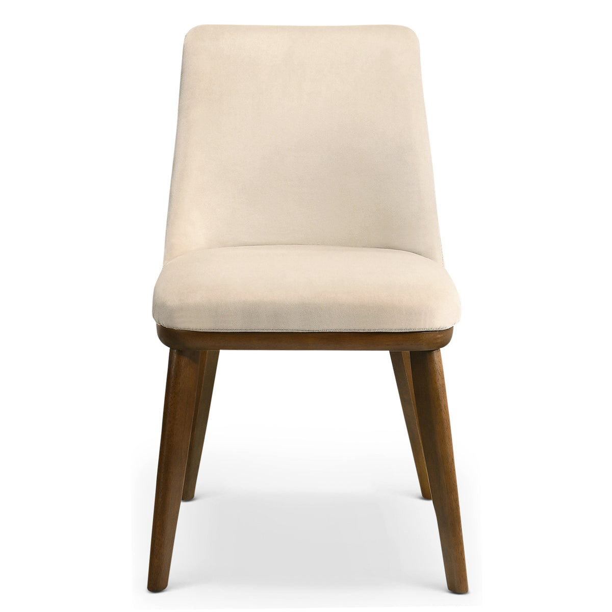 Cloud Beige Velvet Dining Chair