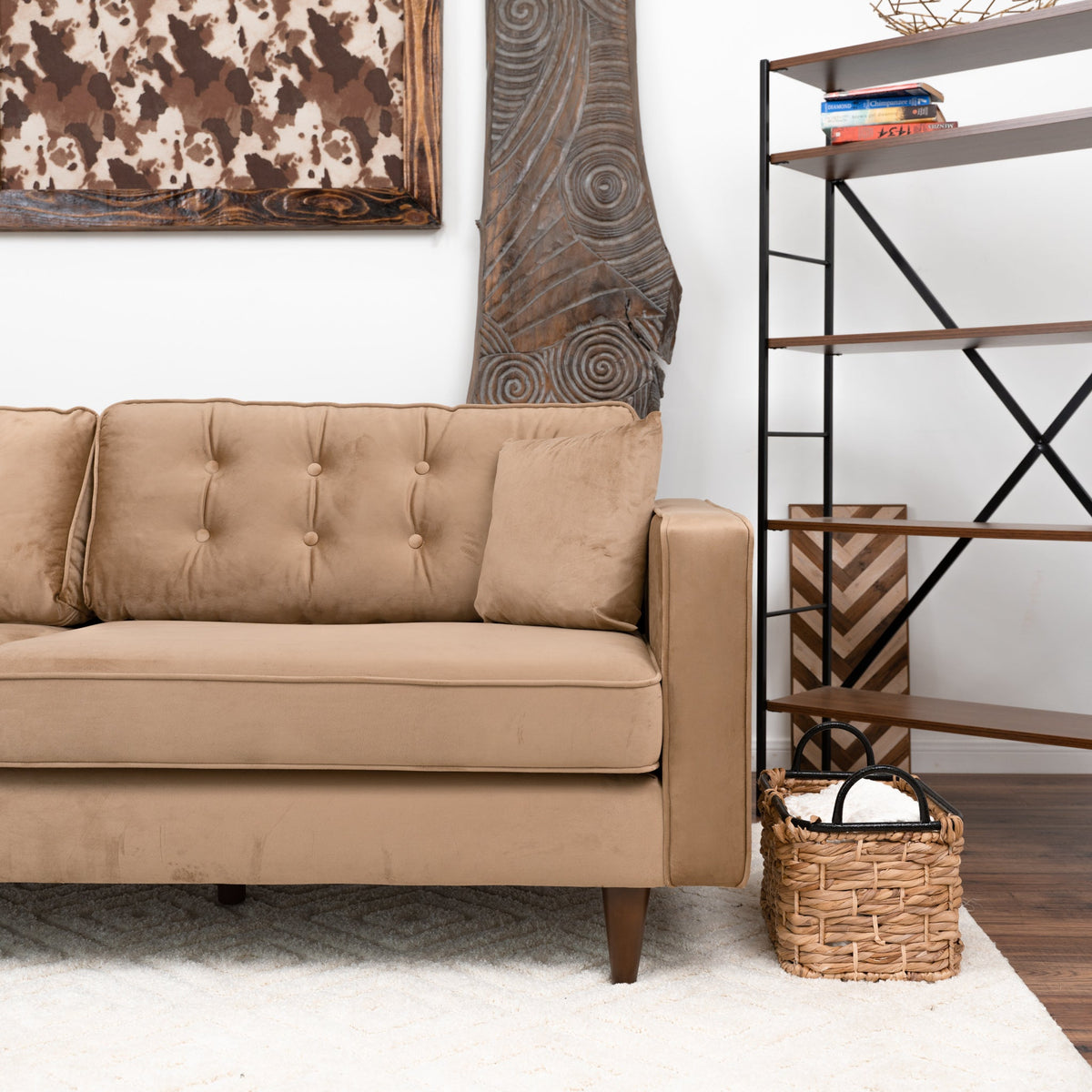 Oregon Sofa (Cognac)