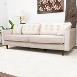 Oregon Sofa (Beige Velvet)