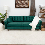 Oregon Sofa (Green Velvet)