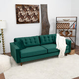 Oregon Sofa (Green Velvet)