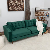 Oregon Sofa (Green Velvet)