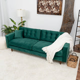 Oregon Sofa (Green Velvet)