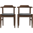 Daisy Gray Fabric Dining Chair (Set Of 2)