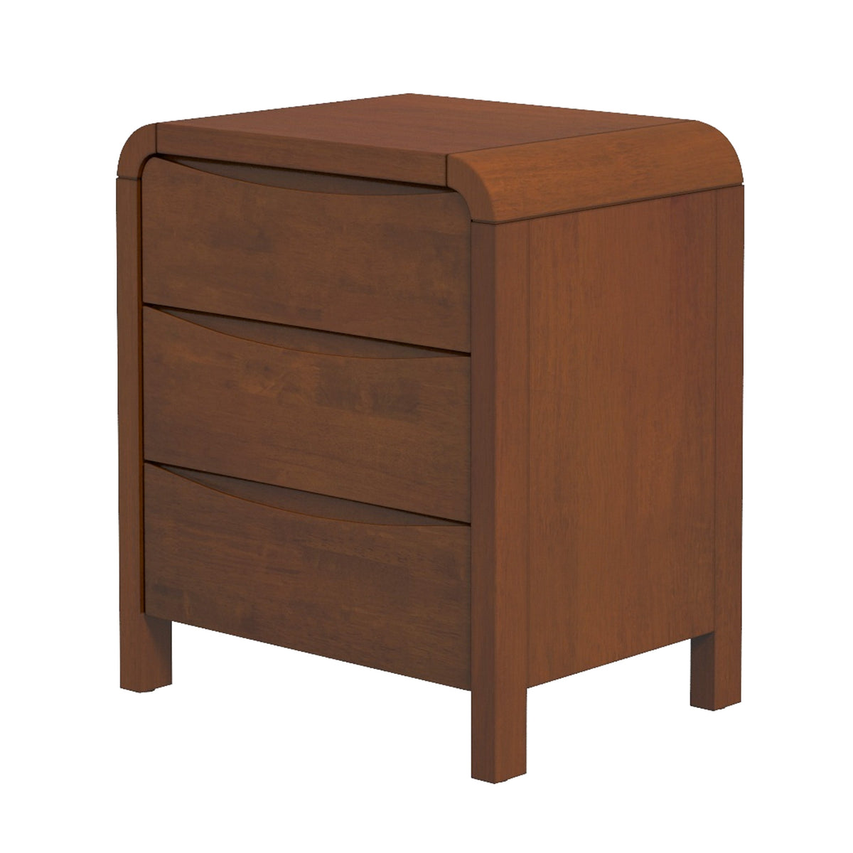 Danbury Night Stand With 3 Drawers