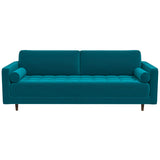 Daphne Sofa (Teal Velvet)