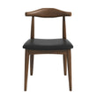 Destiny  Black PU Dining Chairs (Set Of 2)