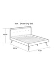 Modern Divani Platform Bed (King)