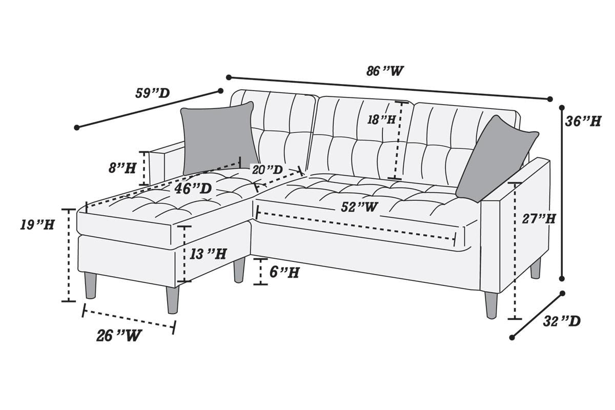 Sectional Sofa - F7084