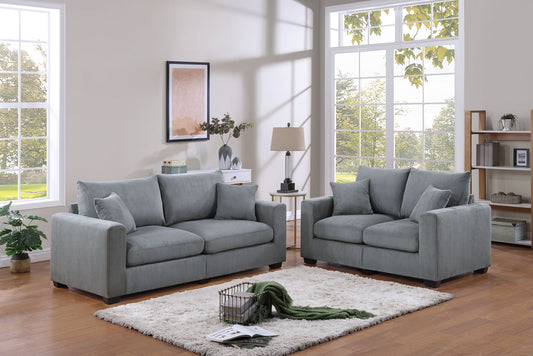 2-Piece Sofa Set (Fogcorduroy) - F8427