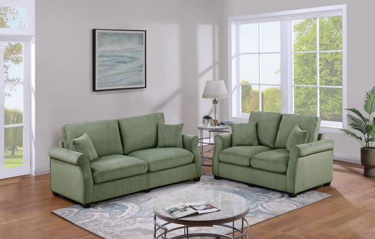 2-Piece Sofa Set (Sagecorduroy) - F8430