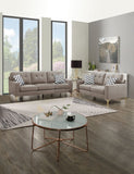 2-Piece Sofa Set (Light Brownvelvet) - F8442