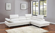 2-Piece Sectional Sofa (Whitefaux Leather) - F8448