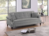 Adjustable Sofa (Grayburnt-Out Fabric) - F8527