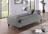 Adjustable Sofa (Grayburnt-Out Fabric) - F8527