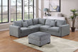 4-Piece Sectional Sofa (Fogcorduroy) - F8890