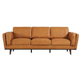 Ferre Tan Leather Sofa