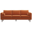 Fordham Sofa (Burnt Orange Velvet)