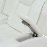 Breathing Leather 3-Piece Living Room Recliner Sofa set