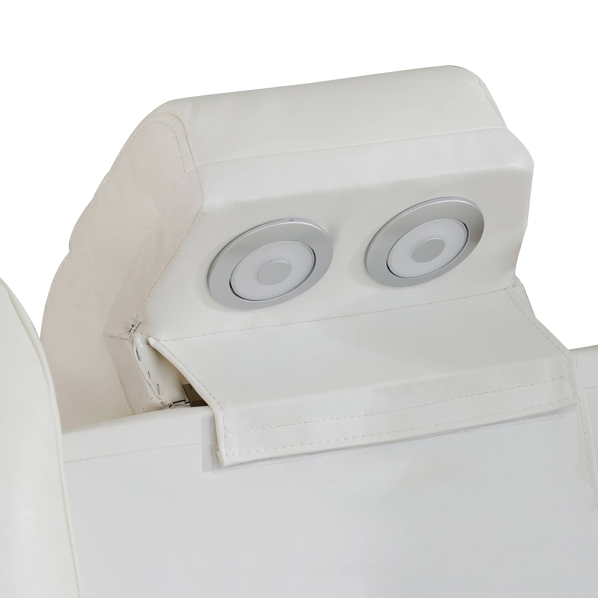 Breathing Leather 3-Piece Living Room Recliner Sofa set