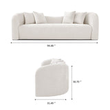 Hana Gold Boucle Sofa