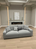 Melbourne - 3 Seater Sofa - 15201 Light Gray