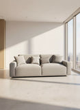 Melbourne - 3 Seater Sofa - 15201 Light Gray