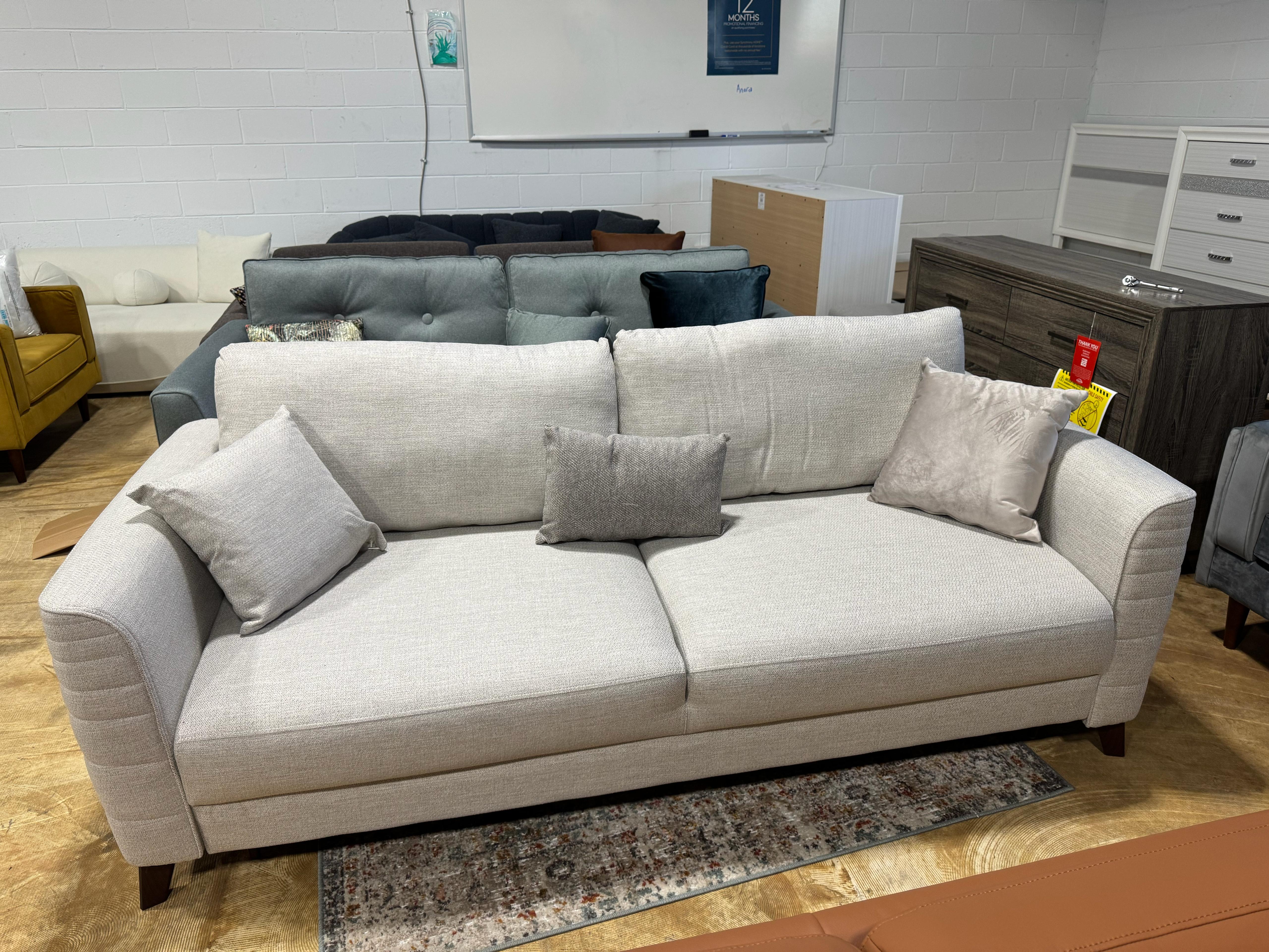 Grace - 3 Seater Sofa Bed - 14207 Cream