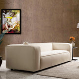 Barcelona Modern Boucle Sofa (Cream)