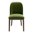 Kaitlyn Green Velvet Dining Chair (Set Of 2)