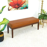 Kampa Bench (Dark Tan Leather)