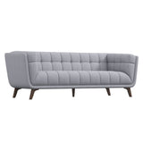 Kano Large Light Gray Fabric Sofa