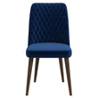 Katie  Navy Blue Velvet Dining Chair (Set Of 2)