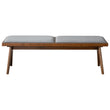 Keira Bench (Grey Fabric)