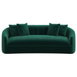 Kent Green Velvet Sofa