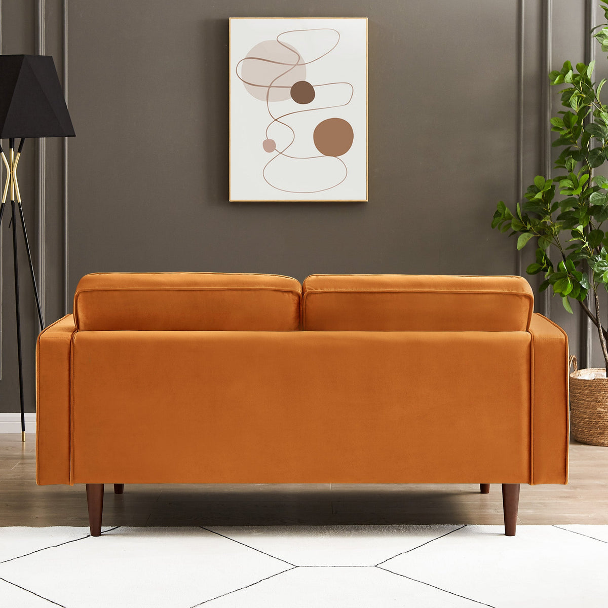 Kirby Loveseat (Burnt Orange)