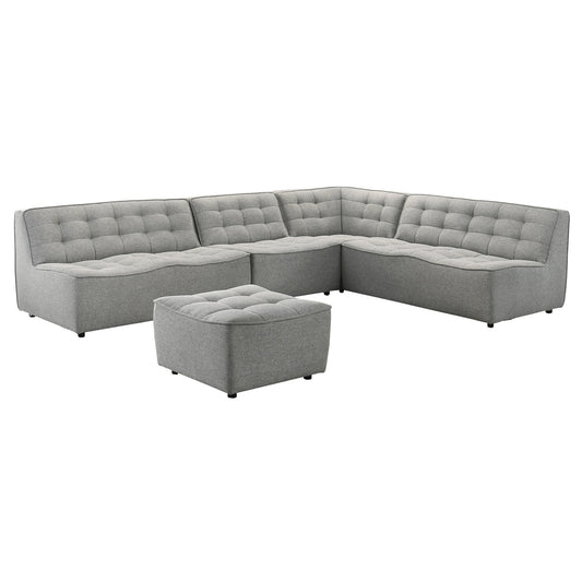 Linden Modular Corner Sofa (Light Gray Linen)