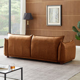 Mansfield Cognac Leather Sofa