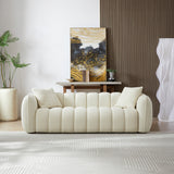 Maxim Cream Boucle Sofa