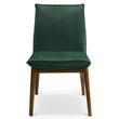 Monza Dark Green Velvet Dining Chair (Set Of 2)