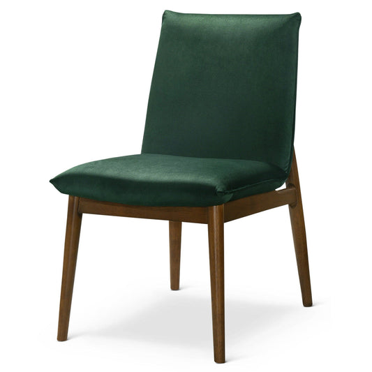 Moss Dark Green Velvet Dining Chair