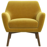 Penny Armchair (Gold Velvet)