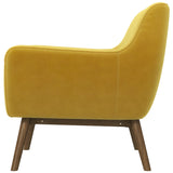 Penny Armchair (Gold Velvet)