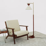 Zensa Brown Floor Lamp