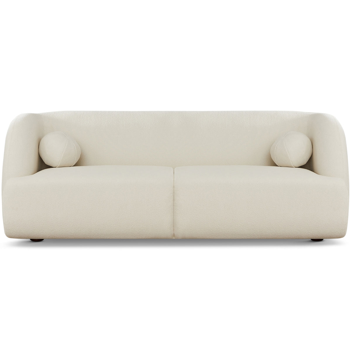 Quinn Sofa (Ivory Boucle Fabric)