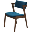 Ricco Teal Velvet Dining Chair